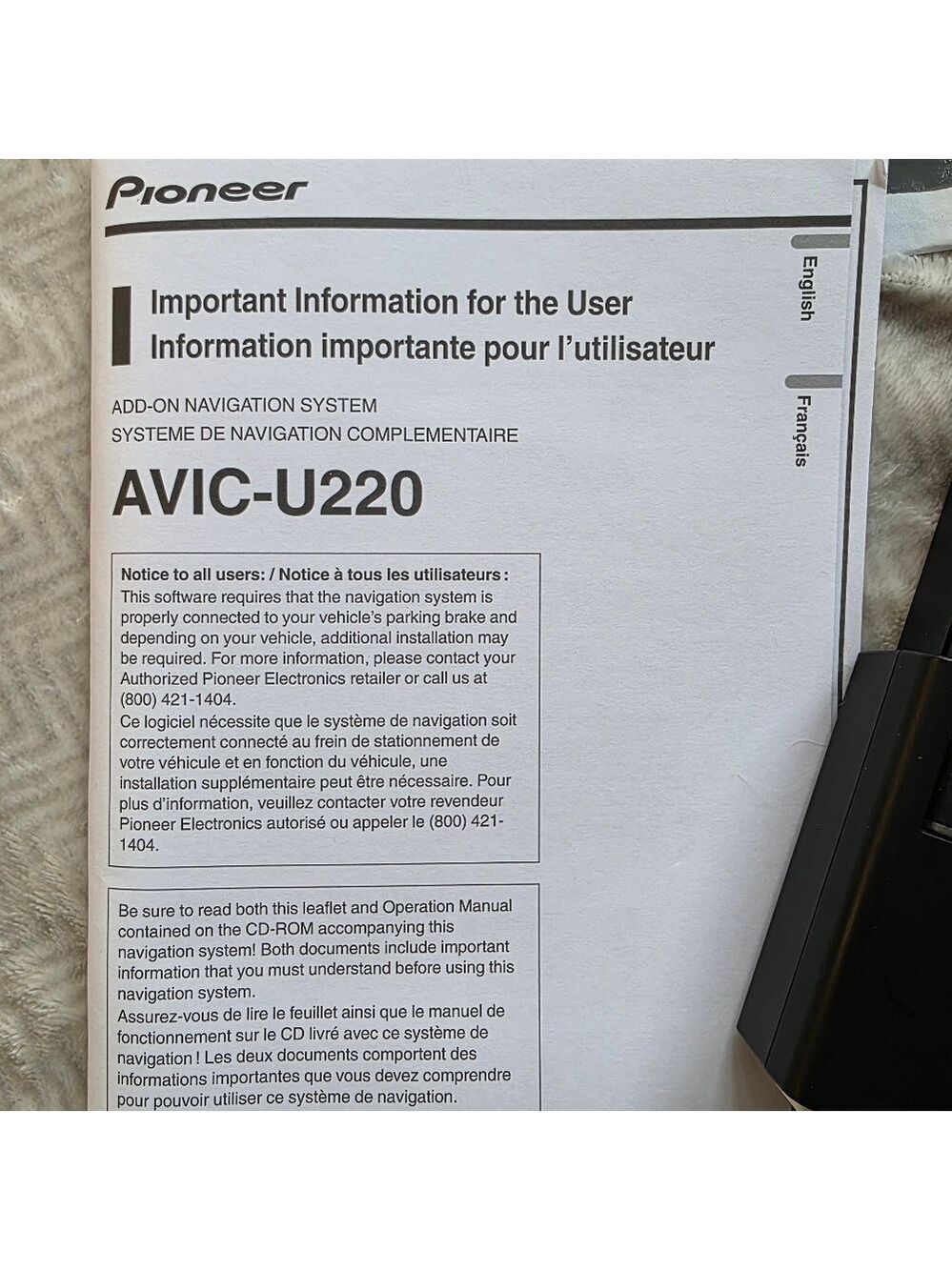 Pioneer GPS navigation Module - Picture 2 of 3
